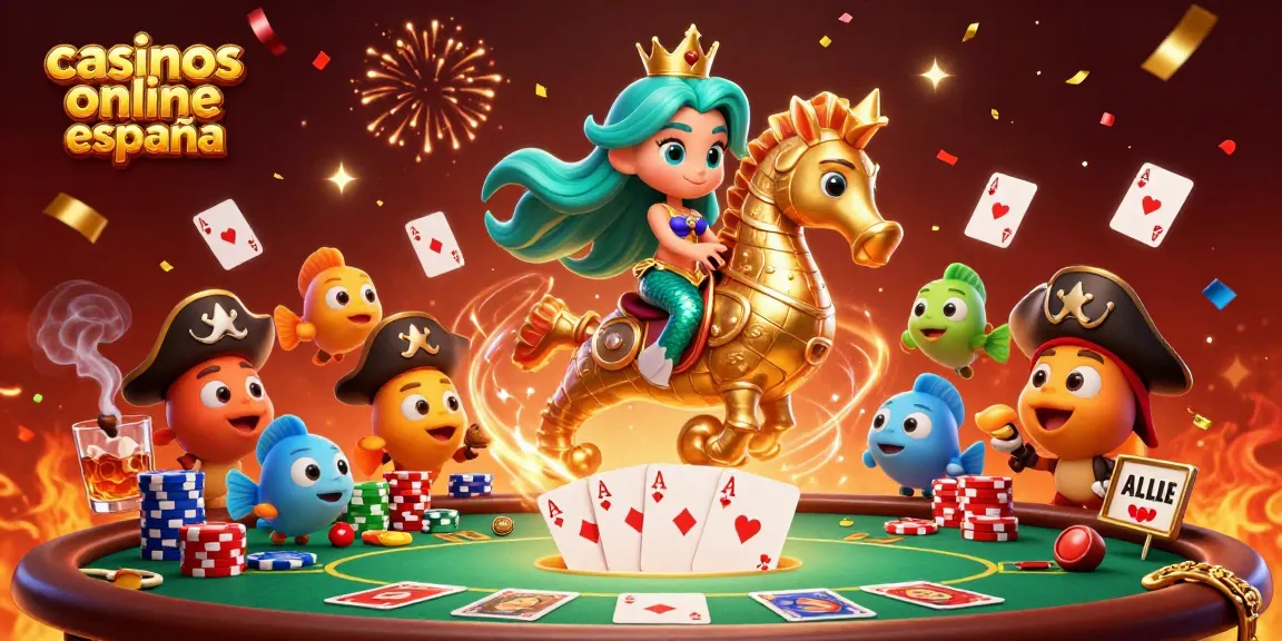 Experience the thrill of casinos online españa with vibrant characters and animated game elements.