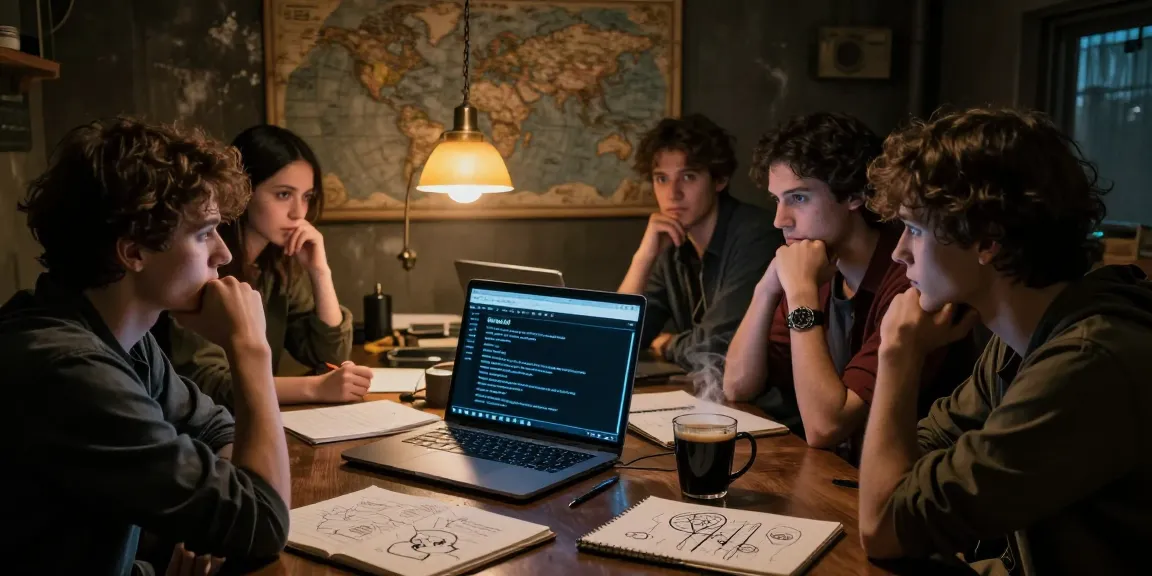 Exploring the hidden wiki interface in a dimly lit room, highlighting the complexities of the dark web.