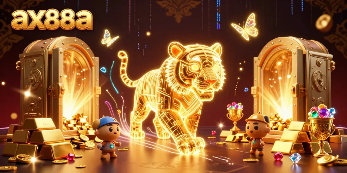 Experience jackpot thrills at ax88a with vibrant 3D casino excitement and golden treasures.