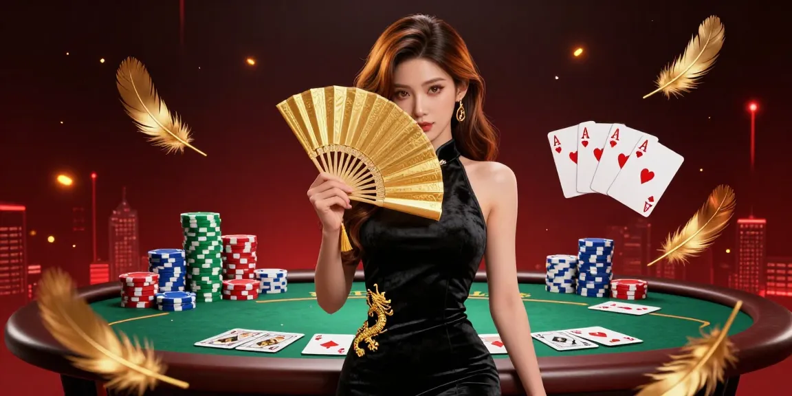 Experience the thrilling casino atmosphere at gg88 with vibrant poker tables and stunning game elements.
