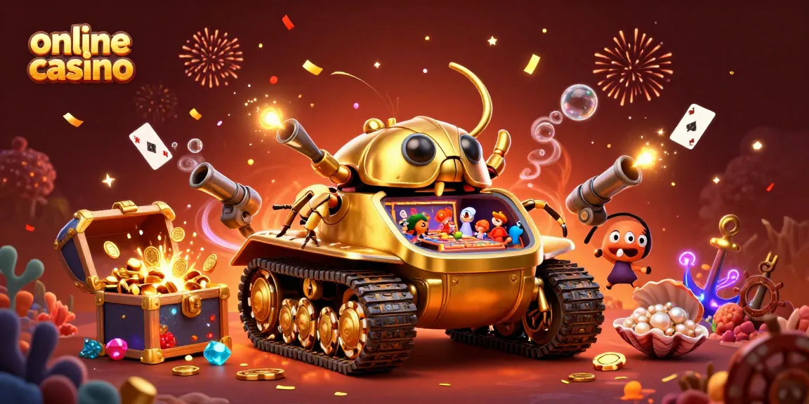 Experience the excitement of an online casino with vibrant characters and dynamic elements in a celebratory scene.