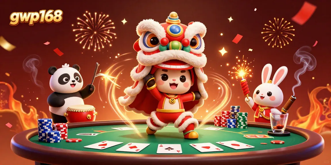 GWP168 merayakan kesenangan permainan kasino dengan karakter unik dan elemen poker