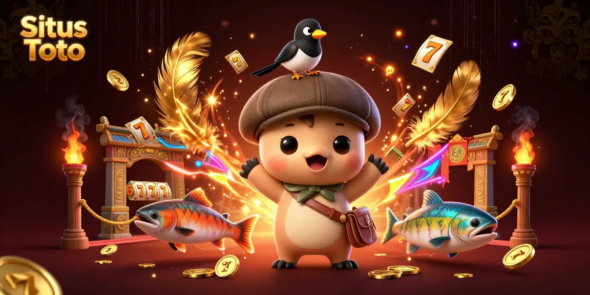 Situs Toto menghadirkan permainan slot penuh warna dengan monster Loch Ness dan teman-temannya yang ceria.