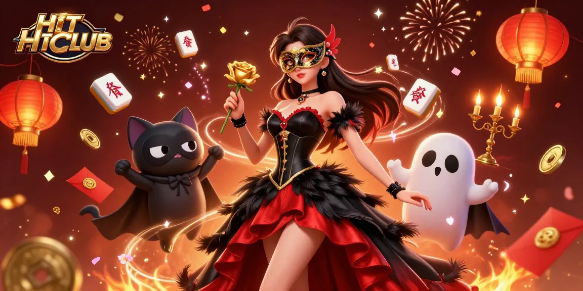 Engage with the HIT CLUB in a vibrant, 3D illustration featuring dynamic casino elements and characters.
