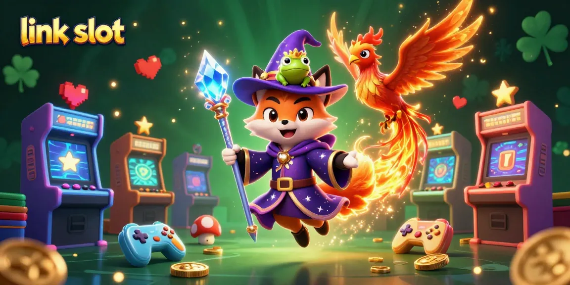 Mengakses permainan dengan slot link pada ilustrasi slot 3D yang menarik dan menawan.