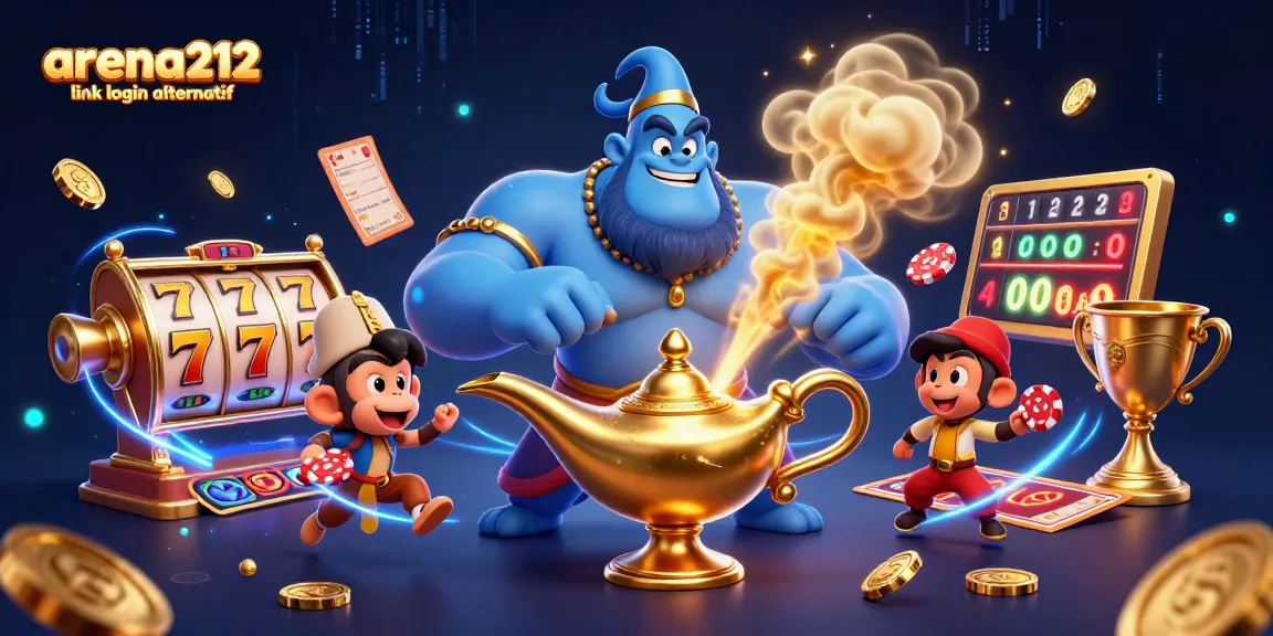 Login menggunakan arena212 link login alternatif dan menangkan jackpot besar di kasino.