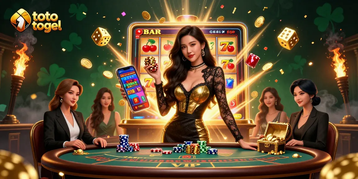 Ikuti aksi toto togel yang mendebarkan bersama wanita Asia cantik di meja baccarat VIP.