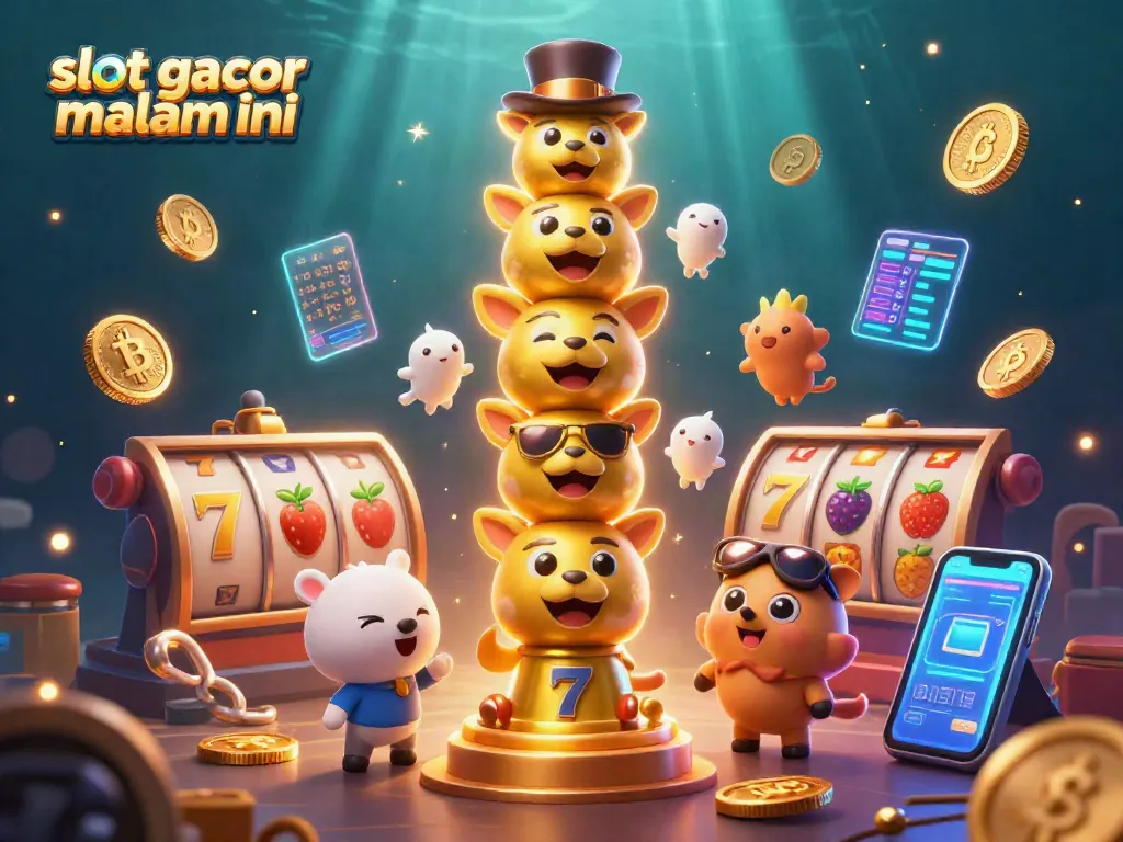 Menangkan slot gacor malam ini dengan tampilan totem dan simbol keberuntungan!