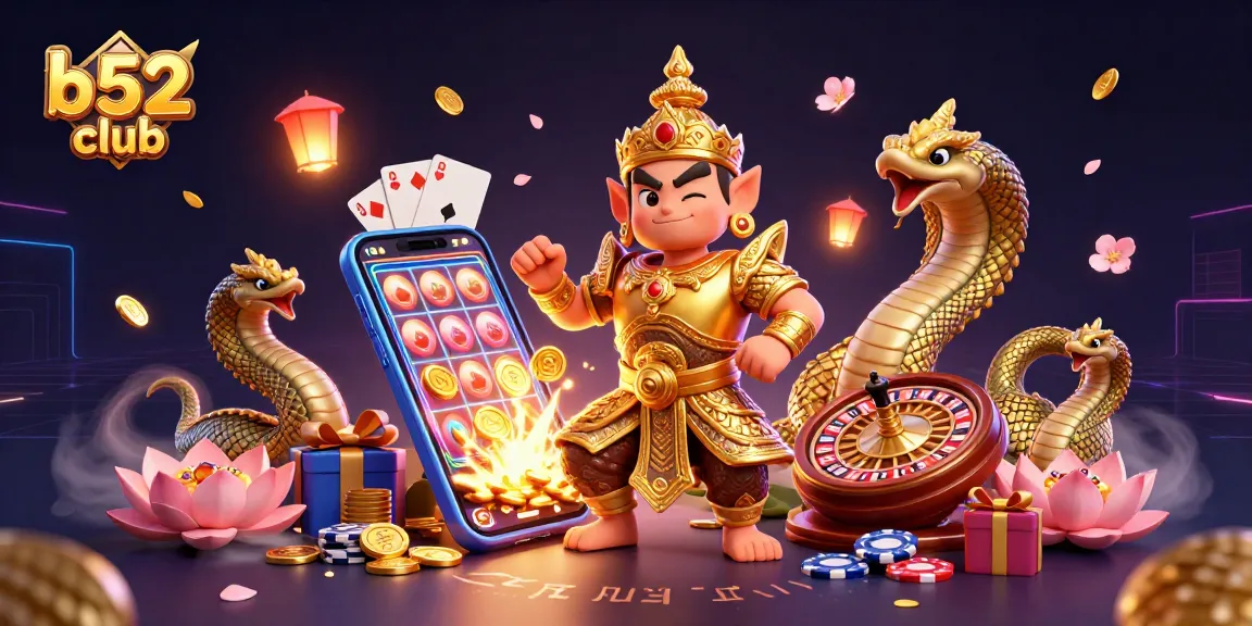 Engage with the thrilling b52 club experience through a vibrant digital casino scene.