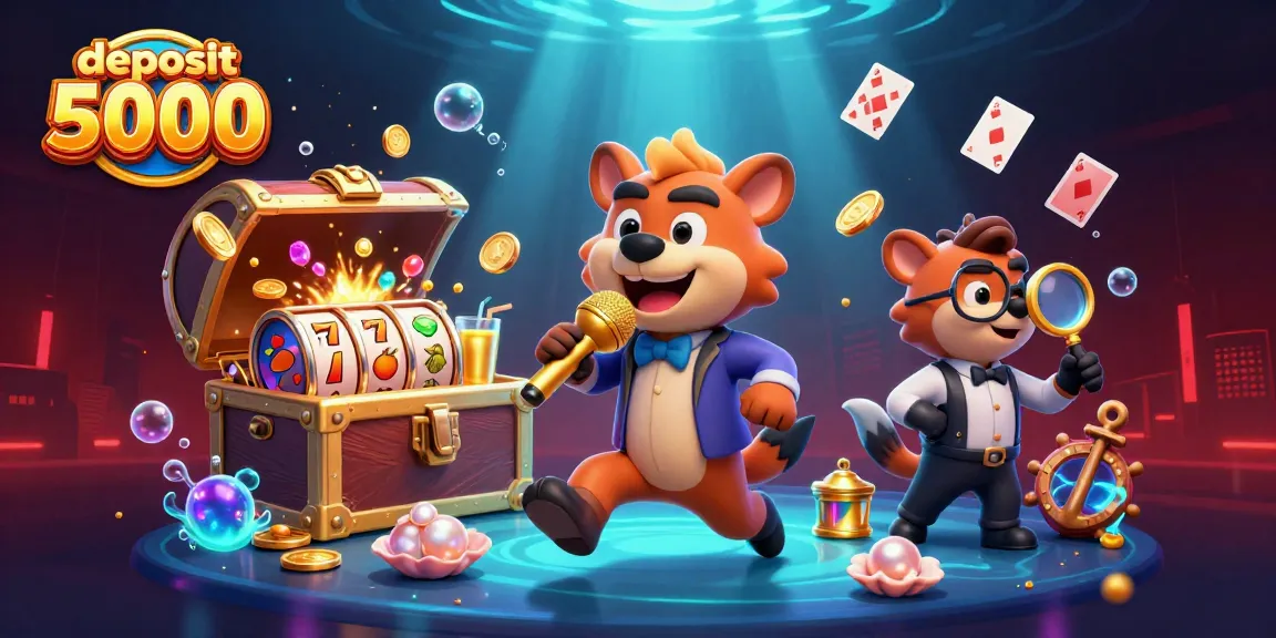 Experience the excitement with deposit 5000 at our vibrant comedy casino filled with fun and treasure.