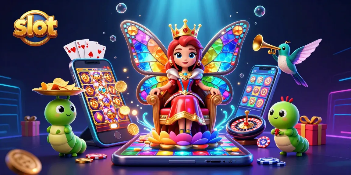 Mainkan slot gacor malam ini dengan karakter menarik dalam ilustrasi 3D yang cerah.