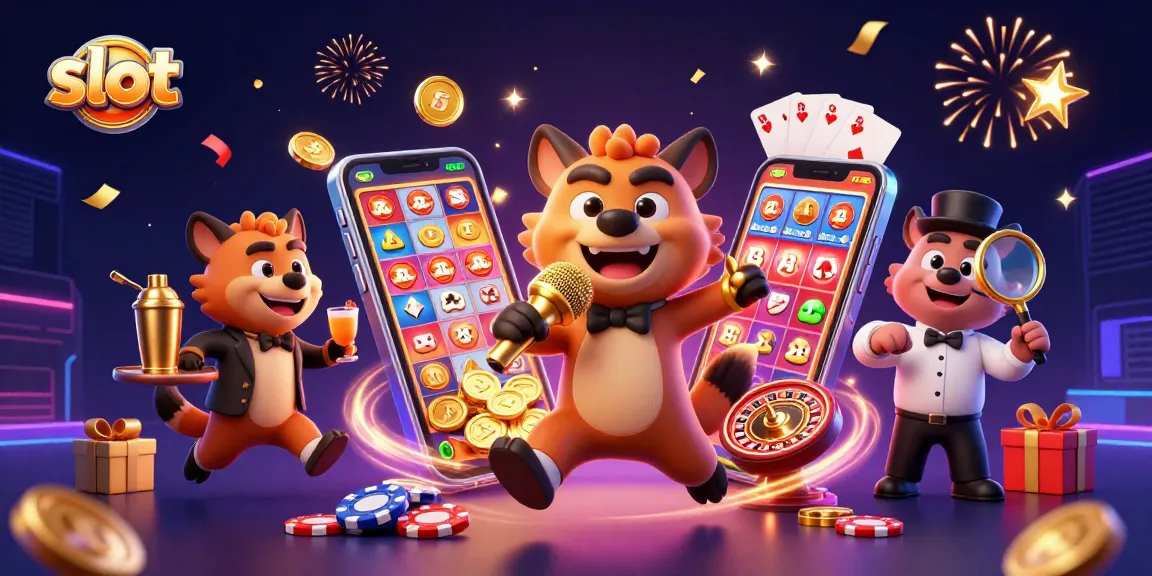 Menangkan slot dengan aksi seru di tempat kasino yang dipenuhi hyena komedi!