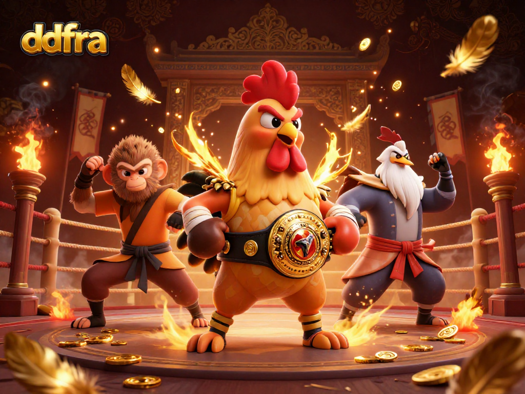 Experience thrilling gameplay at ddfra with dynamic 3D characters showcasing vibrant casino action and excitement.