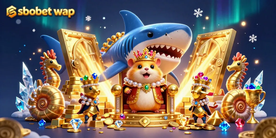 Experience sbobet wap with an intense 3D illustration of the gambling kingdom complete with treasures.