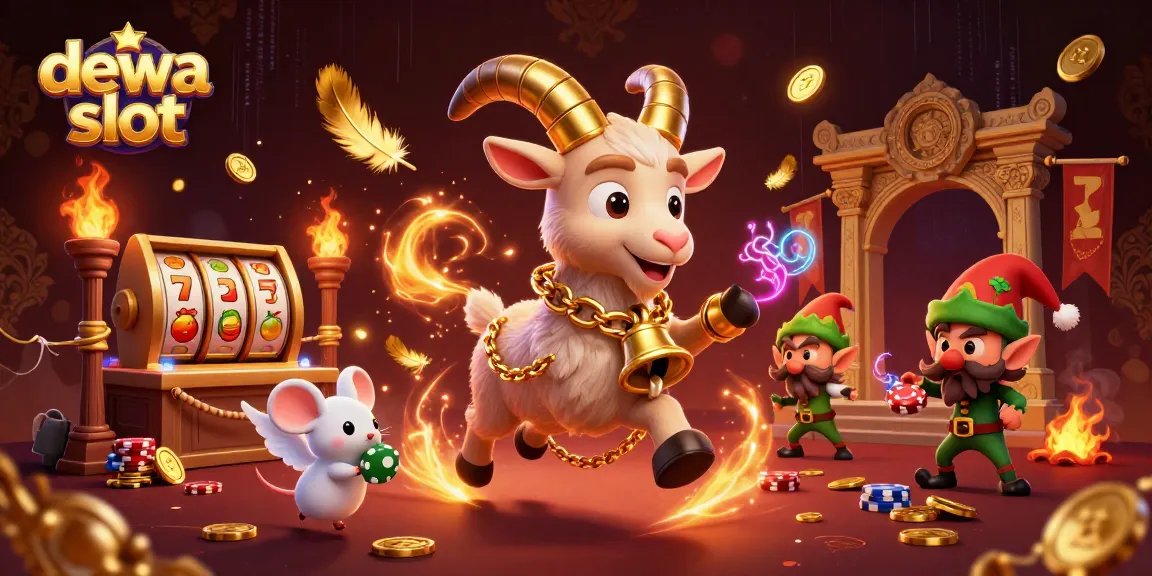 Engage with the thrilling dewa slot experience amidst festive chaos and immersive game elements.
