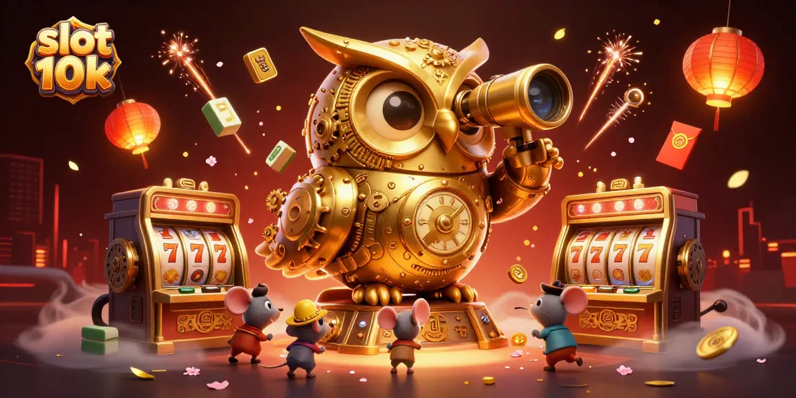 Experience the excitement of slot 10k with vibrant 3D casino elements and dynamic gameplay action.