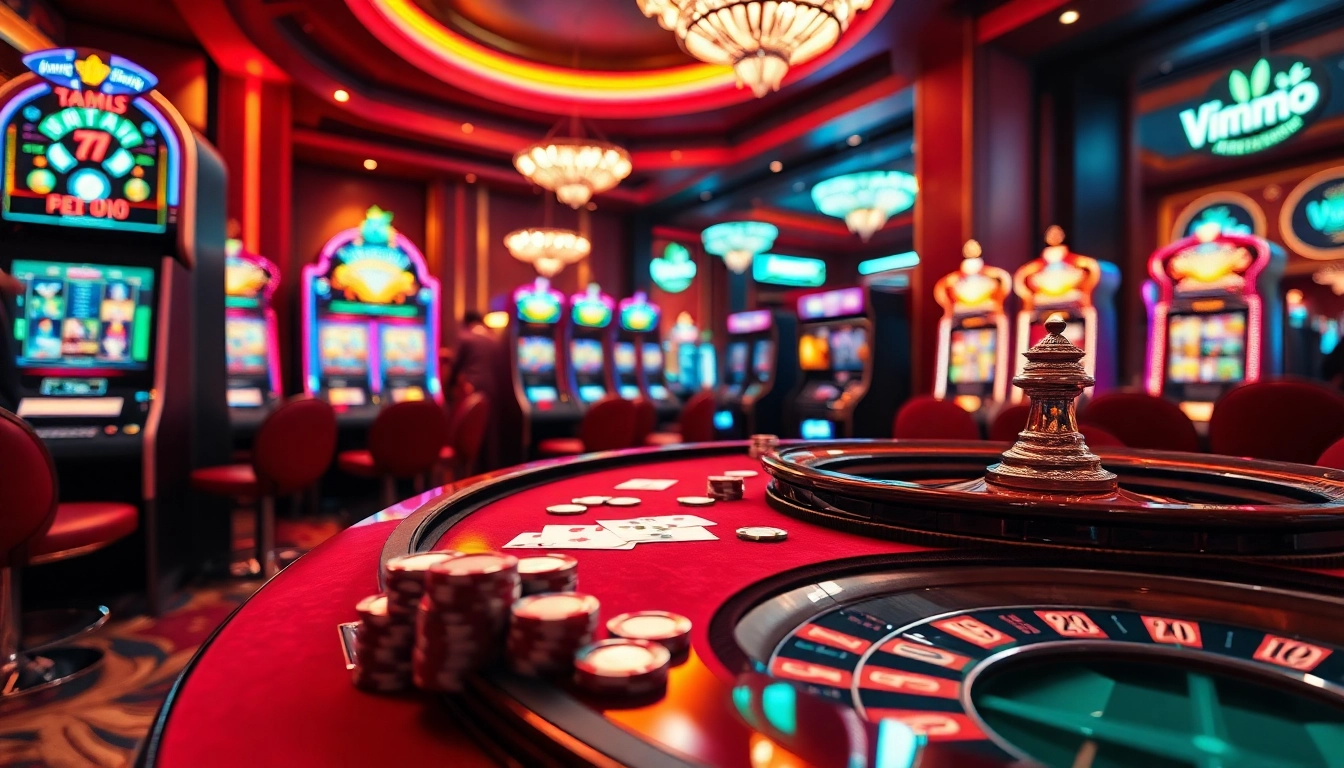Spin the reels on dinamit4d while enjoying the thrill at a luxurious casino.